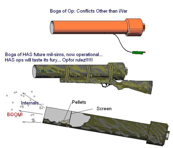 gas gun pang zombie Mortar