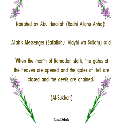 Ramadan Ayat and Ahadith 07