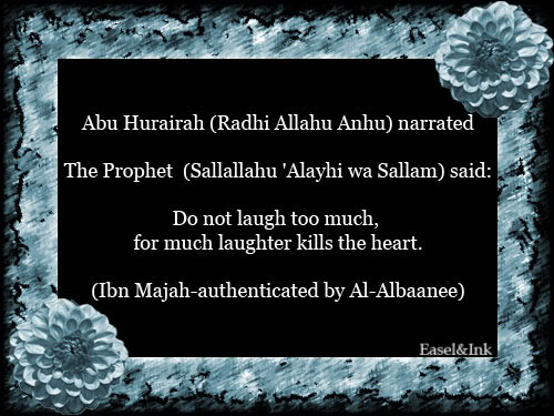 Hadith Graphics - Page 2 Laughter