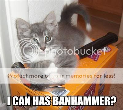 Thou shalt not judge  BanHammer