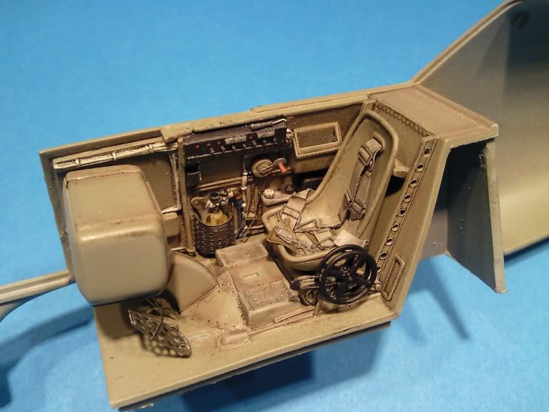 Bf 109 V-14 (Eduard 1/32) Cockpit-2