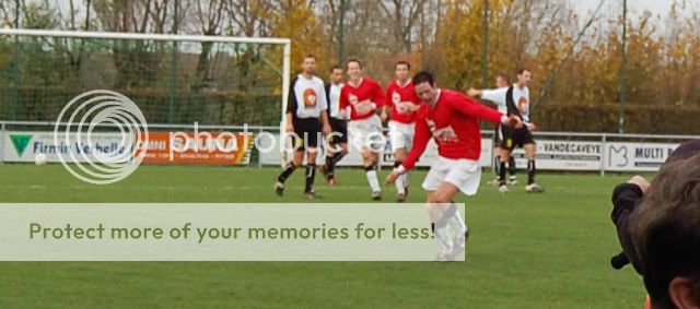 Foto's van tegen Menen VBW1