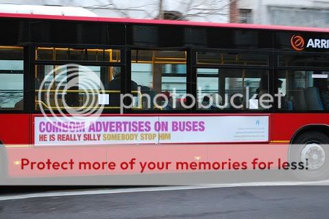 free adverts on the side of a bus Bus