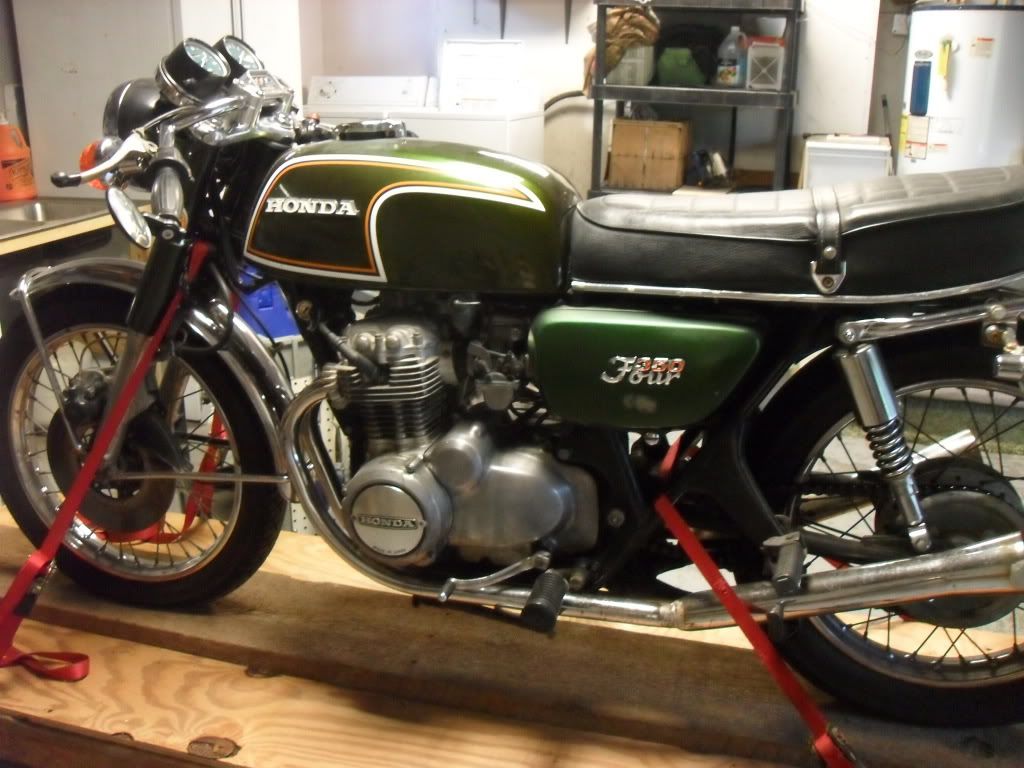 Project "Caroline", 1973 CB350 four SDC12586