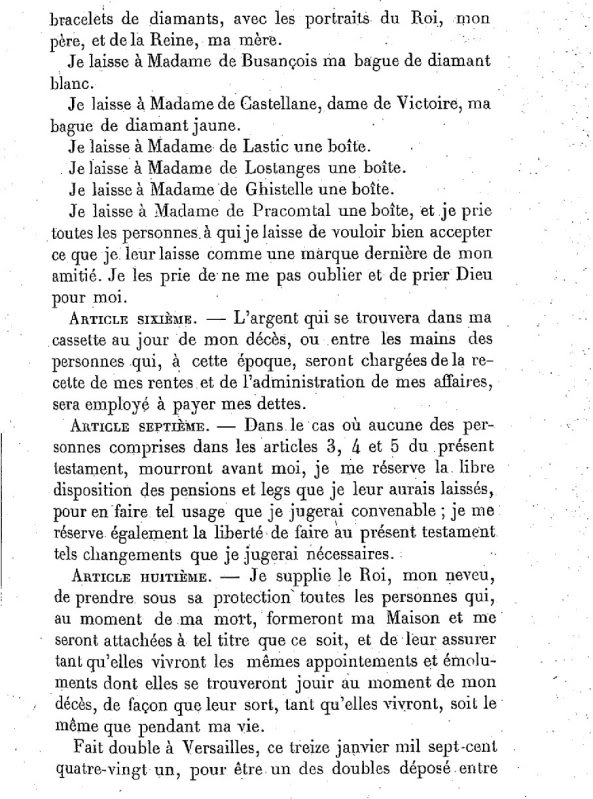 Madame Sophie de France - Page 3 Testamentsophie3