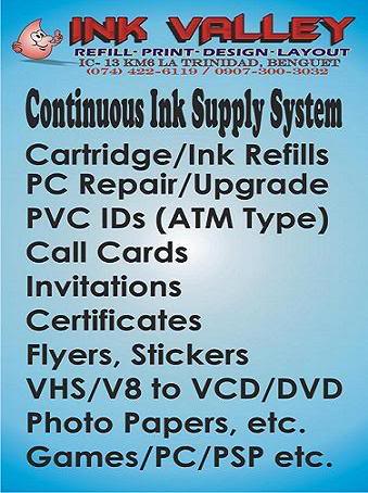 Inkflow (Continuous Ink Supply System) SALE Inkbanner