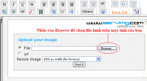 Làm thế nào để thêm hình ảnh vào bài viết? 3-8