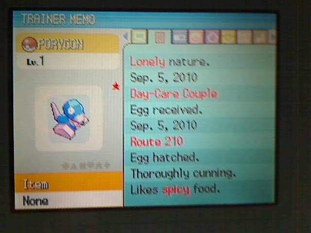 Shinies... ShinyPorygon