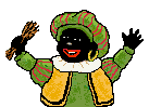 Sinterklaas (Zwarte Piet) - Animaties An_pietkijkt