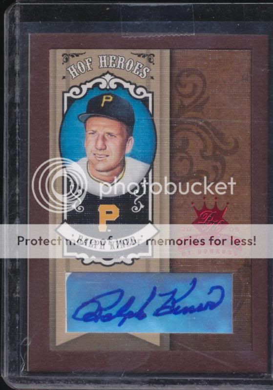 Individual Hall of Fame Autographs For Sale! Image232