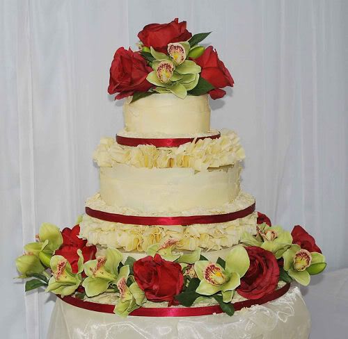 [Wedding] Bean and Baggs :: Friday 3PM-6PM CentralTime :: White-chocolate-wedding-cake