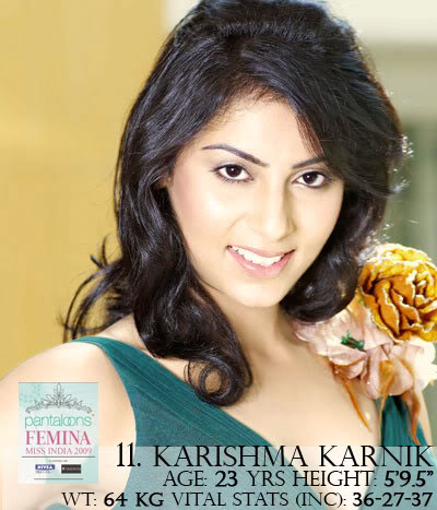 Pantaloons Femina Miss India 2009 - Winners on Femina Cover Karishma-p