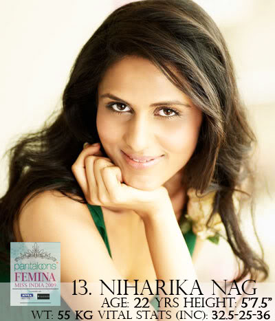 Pantaloons Femina Miss India 2009 - Winners on Femina Cover Niharika-p