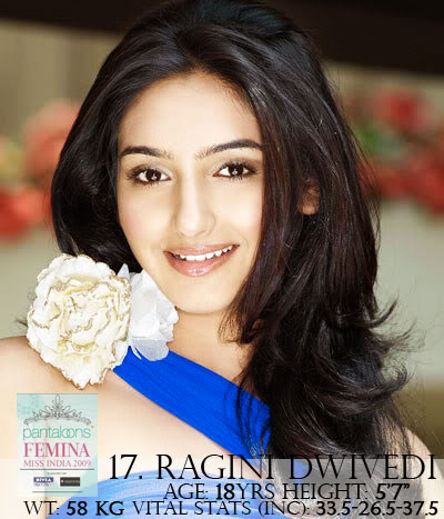 Pantaloons Femina Miss India 2009 - Winners on Femina Cover Ragini-p