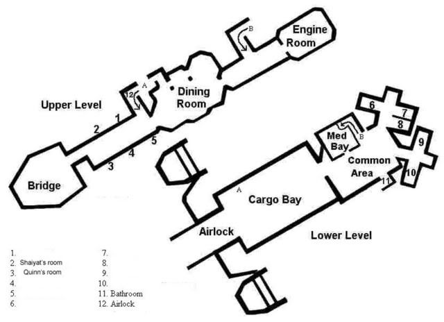 Pick your room! Serenity-mapcopy