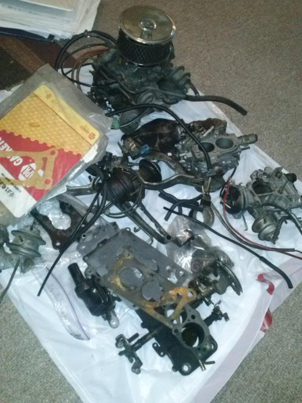 Fs: Complete stock 4AC carb plus parts, kit, air cleaner. LA CAM00225