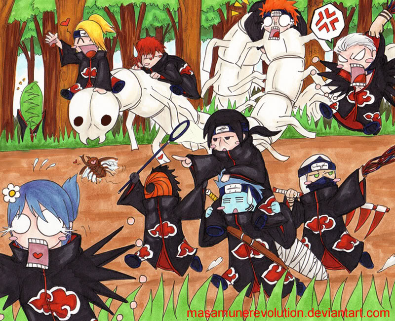 fotos graciosas xD Akatsuki