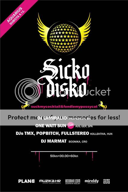 Sicko Disko @ Aquarius (Zg), 08.12.2007. Flys01