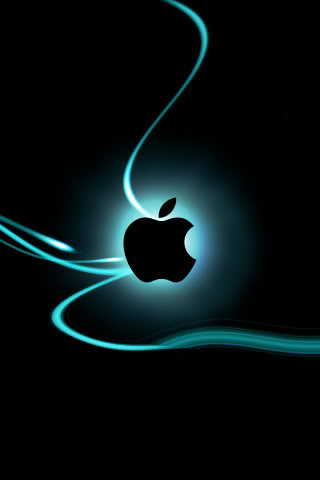 خلفيات اي فون بشعار ابل  Apple_Light