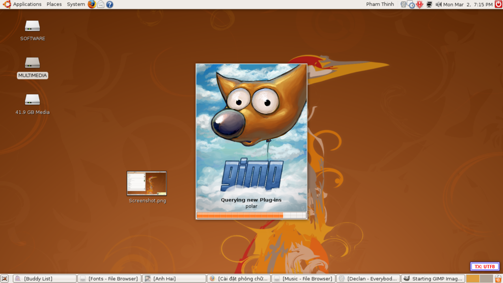 Hôm nay tớ vừa cài Ubuntu Screenshot-1