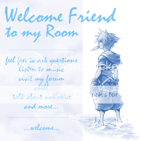 Welcome Friend Myroom