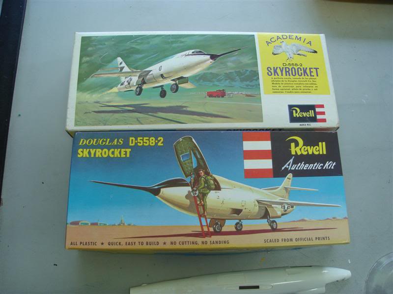 Revell Douglas D-558 Skyrocket 1/54 DSC07901Medium