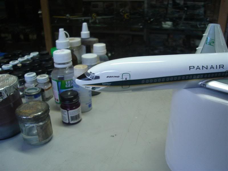 Fancy colors Panair 707 Revell 1/144 DSC08962Medium