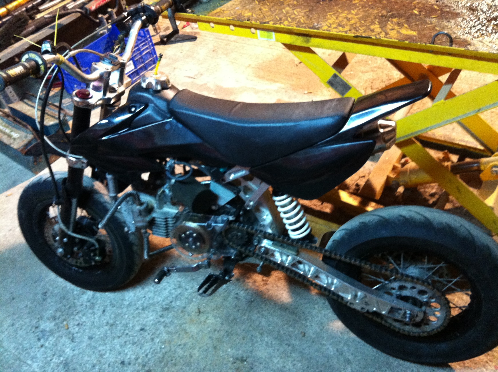 Despiece!!!! IMR 160CC CHASIS ALUMINIO HUSQMOTO  Lafoto