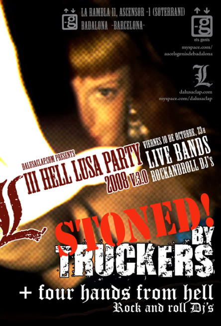 Rock Party: III Helllusa Party!!!!Viernes 10 Octubre, Stone by Truckers + 4HandsfromHell R,n,Roll Djs. Hellparty03