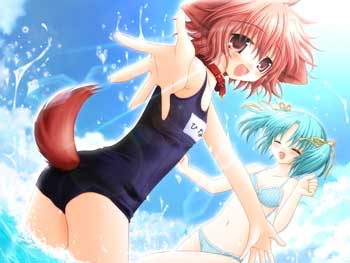 recoleccion de neko girls!! ayuda!!! Beach