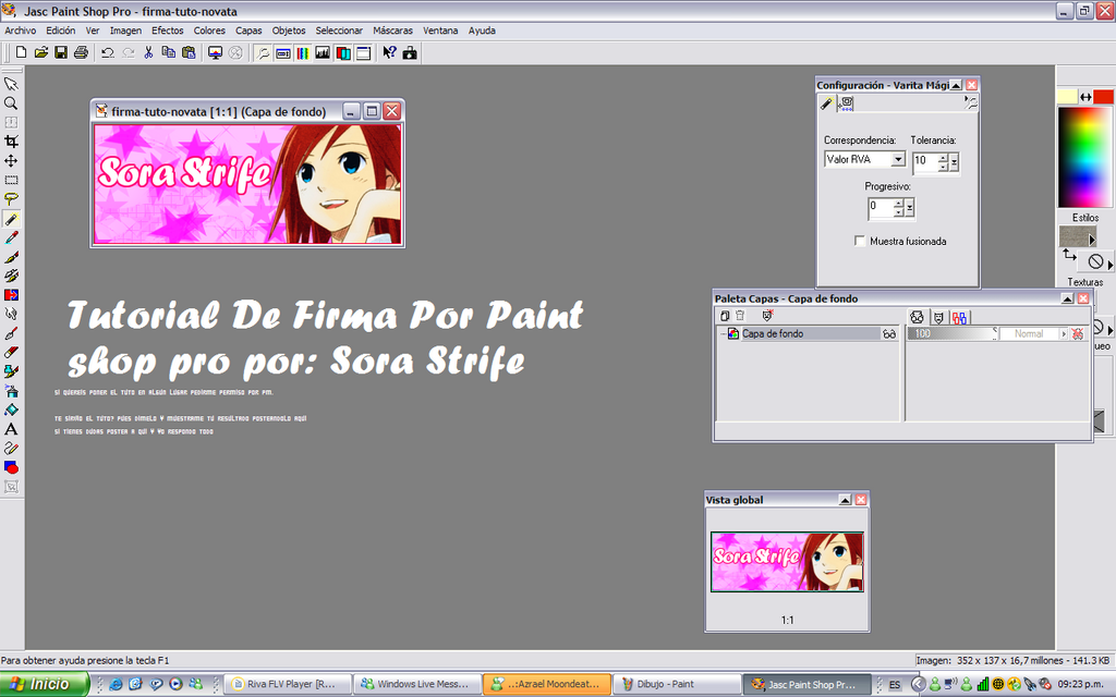 Tutorial: Firma ''Sencilla'' en el Paint Shop Pro Dibujo17