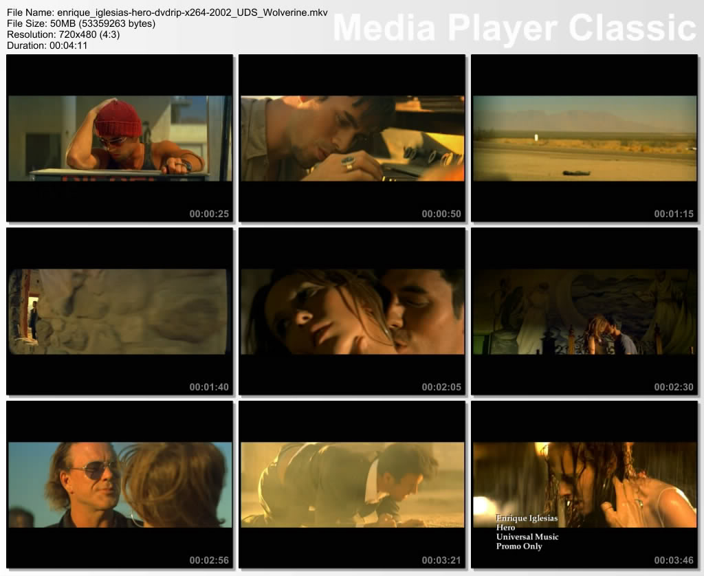 Enrique Iglesias - Hero DVDrip Hero