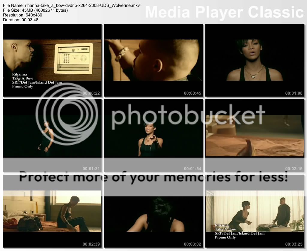 Rihanna - Take a bow DVDrip Take