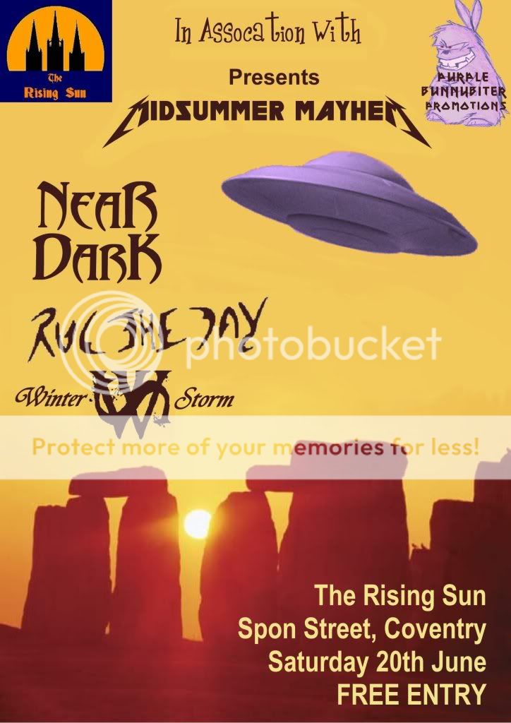 Midsummer Mayhem at the Rising Sun Risingsun20june