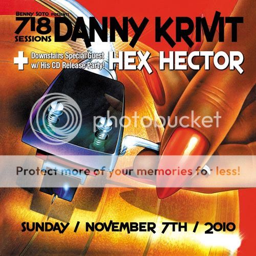 718 Sessions w/ Danny Krivit & Hex Hector @ Santos 11/07 718-Flyer-11710-Front