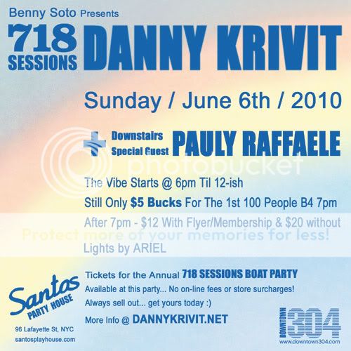 718 Sessions with Danny Krivit & Pauly Raffaele! 06/06 7186610b