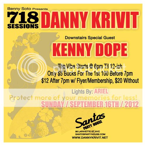 [09/16/12] NYC~ Danny Krivit &  Kenny Dope 718 Sessions @ Santos 91612718-Sessions-Back