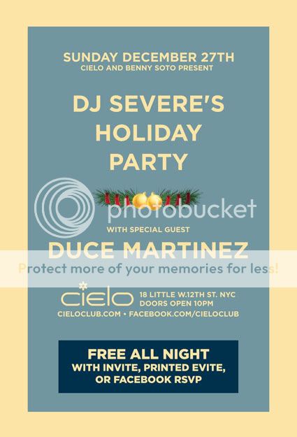 DJ Severe & Duce Martinez Free Holiday Party @ Cielo 12/27 CIE122709b