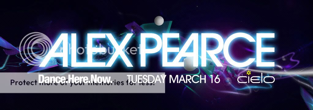 Tues Mar 16th | Dance.Here.Now. Presents Alex Pearce @ Cielo DHN031610f