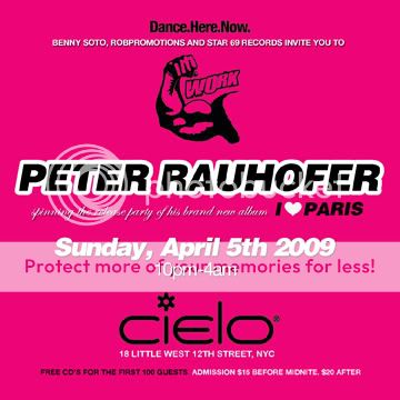 Peter Rauhofer Work!| Dance.Here.Now @ Cielo 04/05 DHN040509b