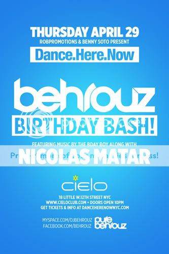 Behrouz Birthday Bash | Dance.Here.Now. | Cielo 4/29 DHN042909b