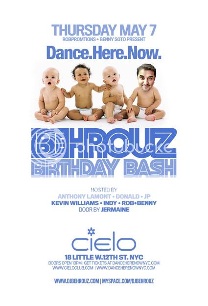 Dance.Here.Now.| Behrouz Bday Bash! | Cielo Thurs 05/07 DHN050709b