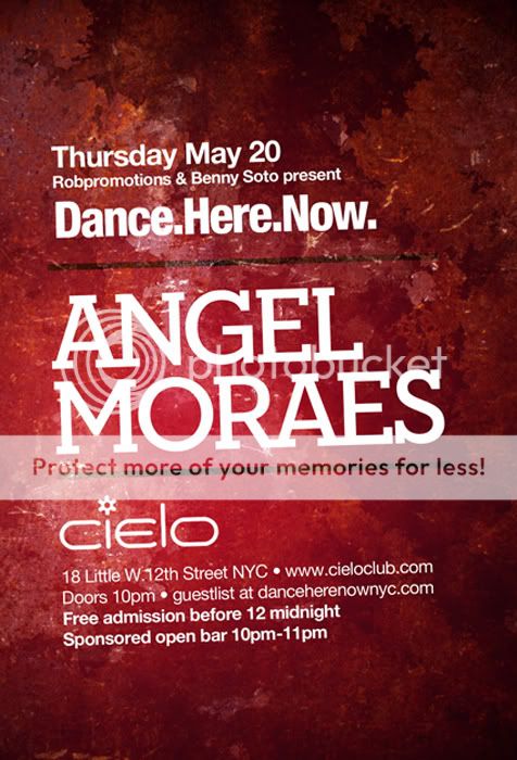 Angel Moraes |  Dance.Here.Now. @ Cielo NYC 05/20 DHN052010b