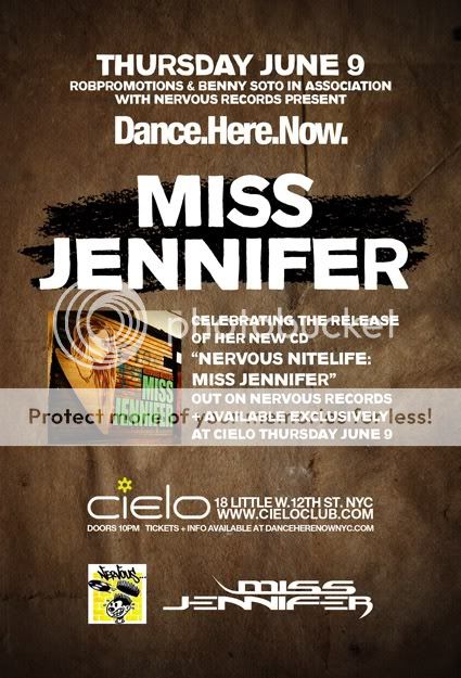 [06.09] NYC Miss Jennifer ~ Dance.Here.Now. @ Cielo Free B4 mid w/rsvp DHN060911b