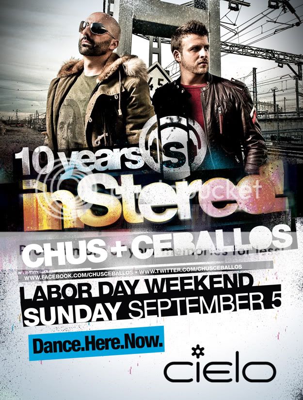 Chus & Ceballos Labor Day Weekend @ Cielo ~ Dance.Here.Now. DHN090510