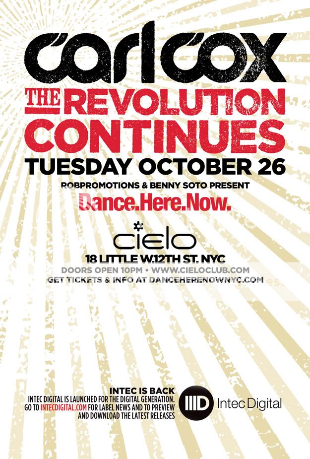 Carl Cox - Dance.Here.Now. @ Cielo 10/26 DHN102610f