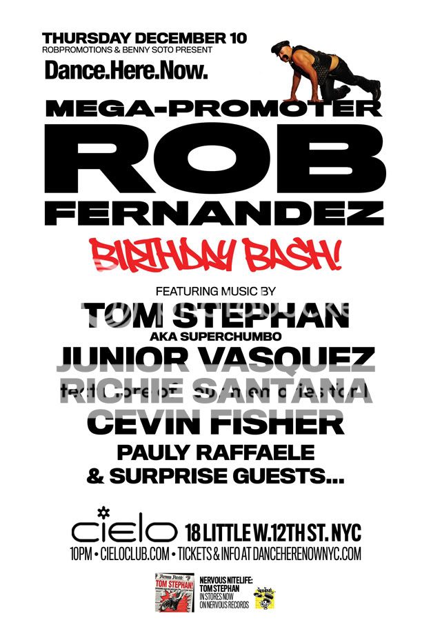 ROB FERNANDEZ BIRTHDAY BASH | 12/10 @ Cielo DHN121009b