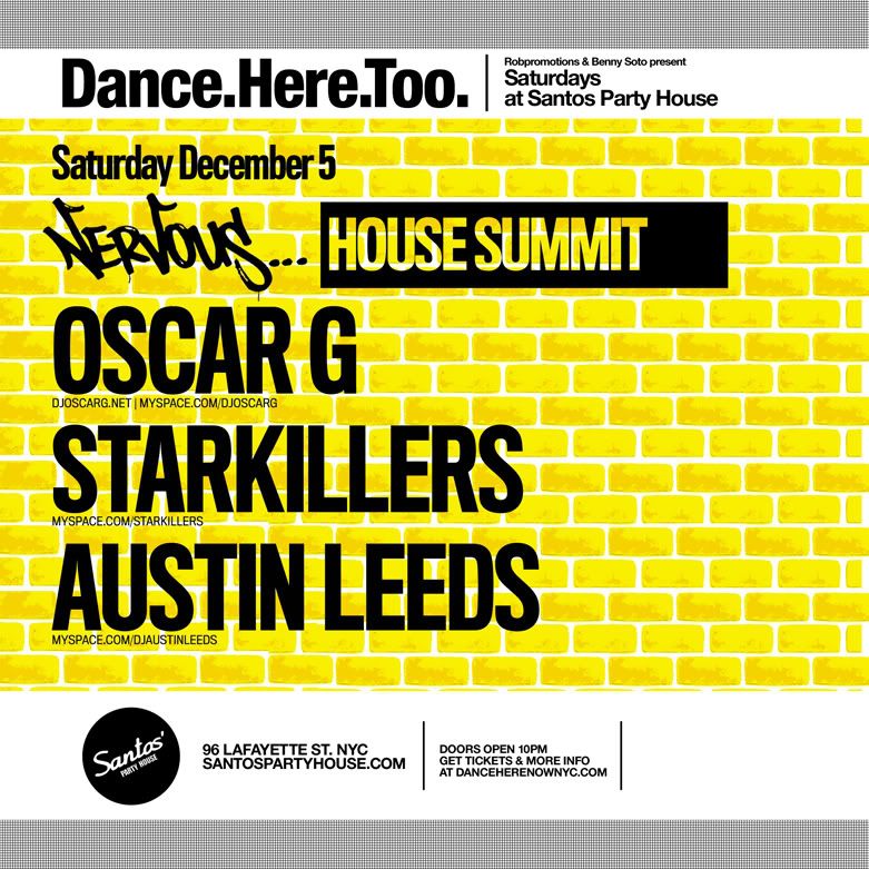 Nervous Records House Music Summit | Dance.Here.Too. 12/05 DHT120509