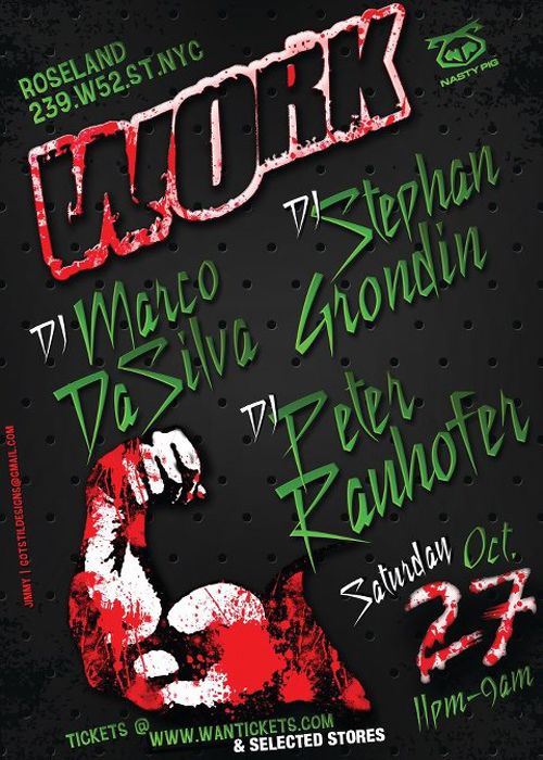 Freakshow Halloween w/ Peter Rauhofer @ Roseland NYC 10/27 WORKPROMO1