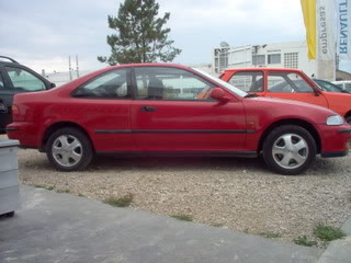 Red Civic Coupe IM000509